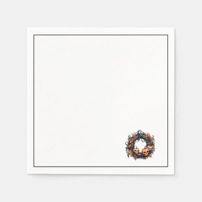 Happy Halloween Napkin (Front)