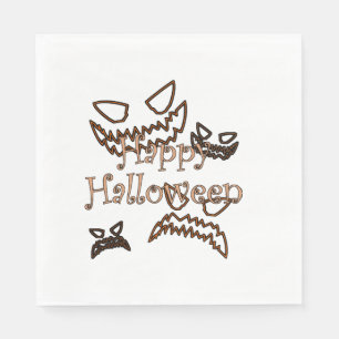 happy Halloween Napkin
