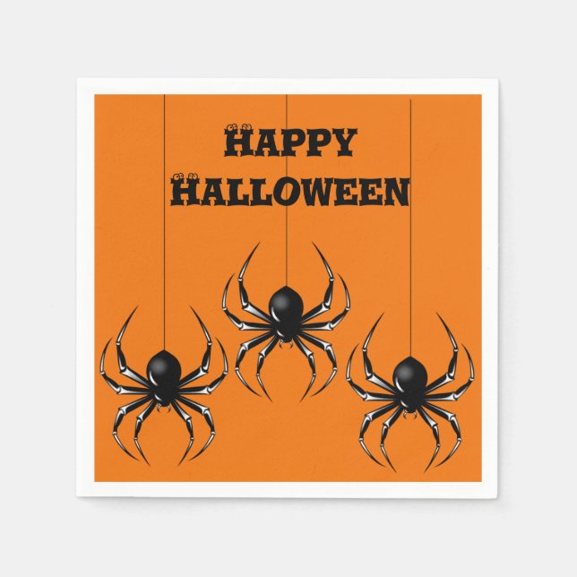 Happy Halloween Napkins (Front)
