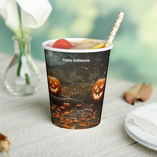 Happy Halloween Night Collection Paper Cups (Insitu)
