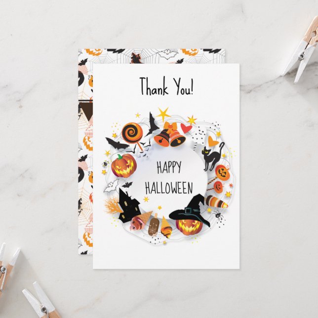 Happy Halloween Night Party (Front/Back In Situ)