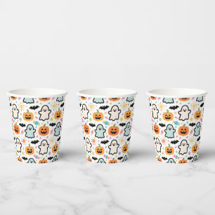 >Happy Halloween Paper Cases Cups