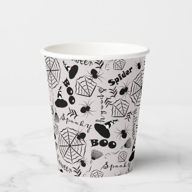 Happy Halloween Paper Cups (Front)