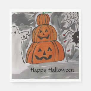 Happy Halloween Paper Napkins