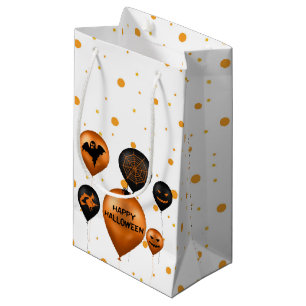 Happy Halloween Party Balloons Small Gift Bag