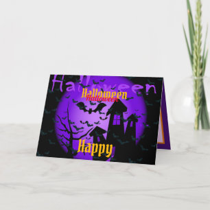 Happy Halloween Party Card