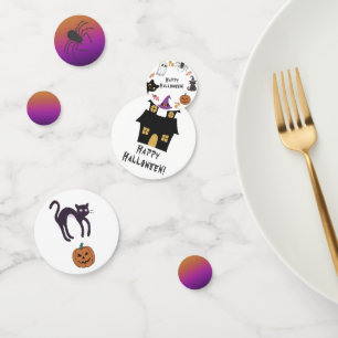 Happy Halloween Party Confetti