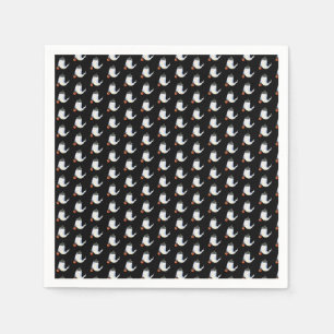 Happy Halloween Party Cute Ghost Napkin