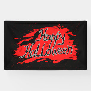 Happy Halloween party decor scary indoor outdoor Banner