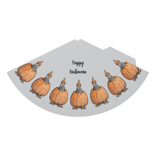 Happy Halloween Party Hat with Dove