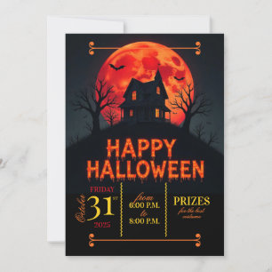 Happy Halloween Party Invitation