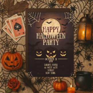 Happy Halloween Party Invitation