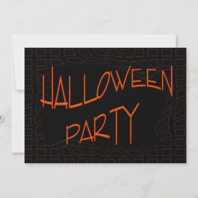 Happy Halloween Party Invitation (Front)