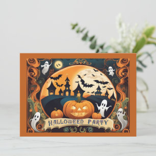 Happy Halloween Party Invitation 