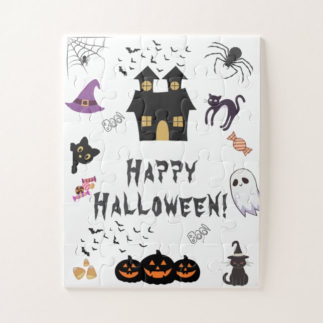 Happy Halloween Party Jigsaw Puzzle (Vertical)