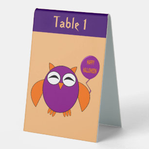 Happy Halloween Party Owl Custom