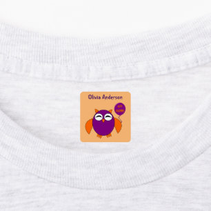 Happy Halloween Party Owl Custom Kids Clothing