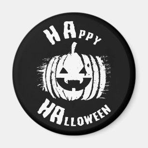 Happy Halloween Party Pumpkin Magnet
