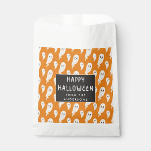 Happy Halloween party treat gift bag