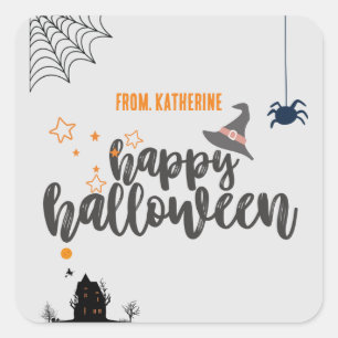 Happy Halloween personal dark night cute sticker