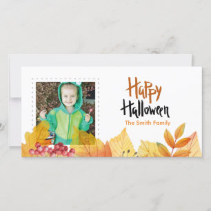 Happy Halloween Photo Card