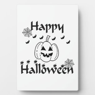 Happy Halloween                                    Plaque
