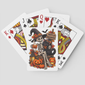 Happy Halloween Playing Cards