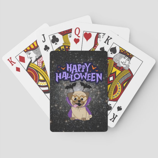 Happy Halloween Playing Cards (Back)