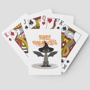 Happy Halloween. Playing Cards