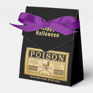 Happy Halloween "POISON"  Favour Box
