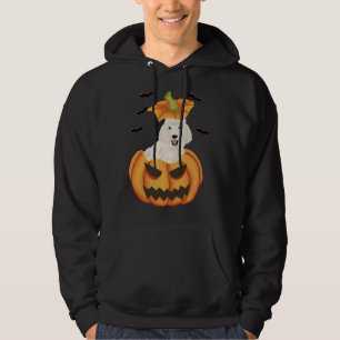 Happy Halloween Poodle Dog Lover Pumpkin Jack O La Hoodie