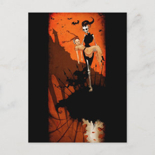 Happy Halloween Postcard