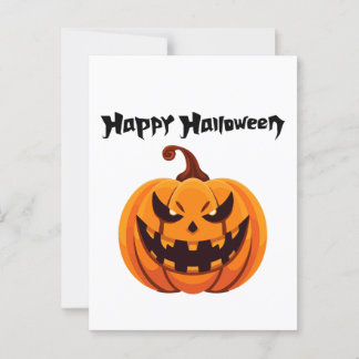 Happy Halloween Postcard