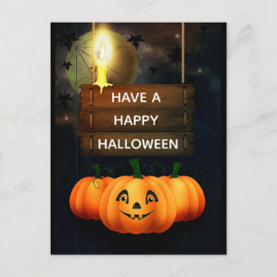 Happy Halloween Postcard