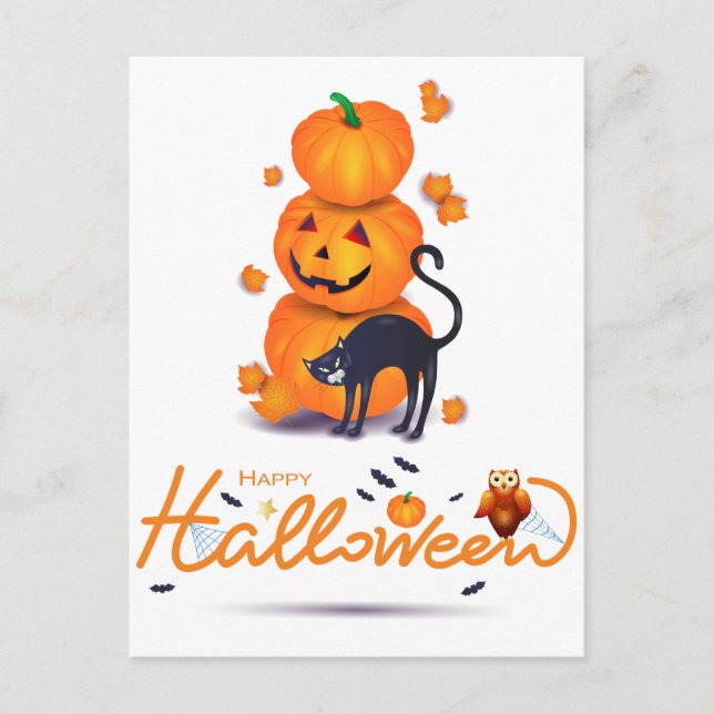 Happy Halloween! Postcard (Front)