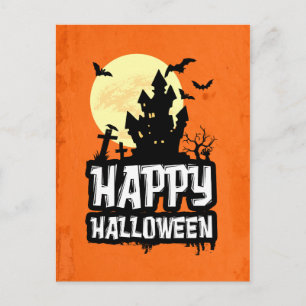 Happy Halloween Postcard