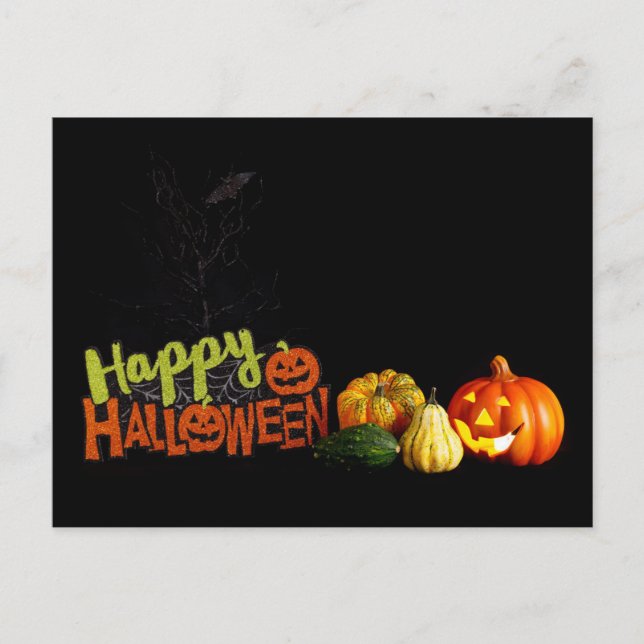 Happy Halloween Postcard (Front)