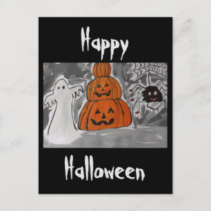Happy Halloween Postcard
