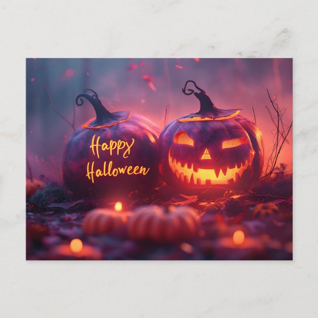 Happy Halloween Postcard (Front)