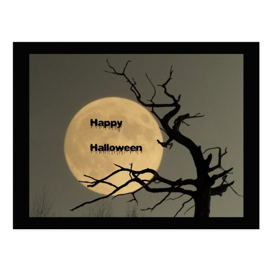 Happy Halloween Postcard