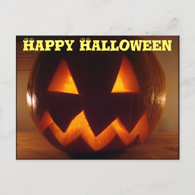 Happy Halloween Postcard (Front)