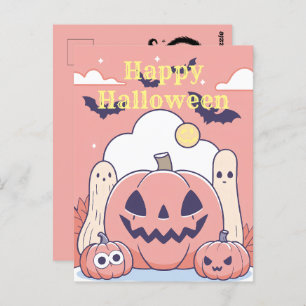 Happy Halloween Postcard
