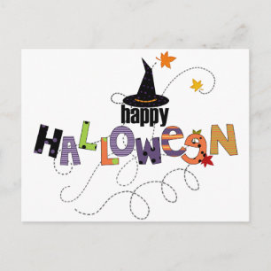 Happy Halloween Postcard