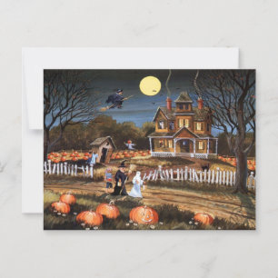 Happy Halloween Postcard
