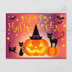Happy Halloween Postcard