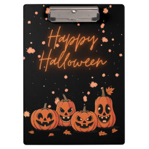 Happy Halloween Postcard Clipboard
