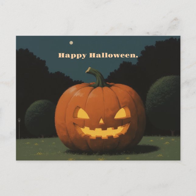 happy halloween postcards (Front)