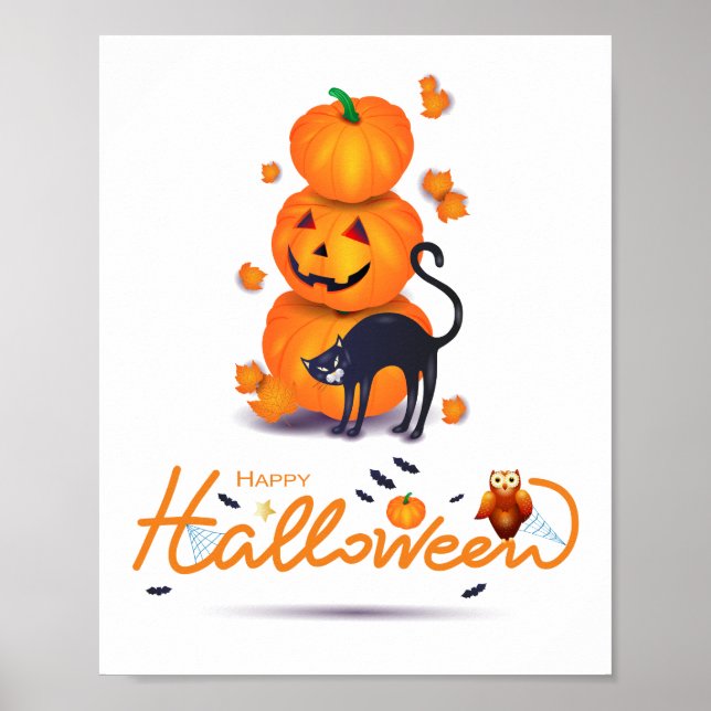  Happy Halloween! Poster (Front)