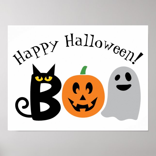 Happy Halloween Poster (Front)