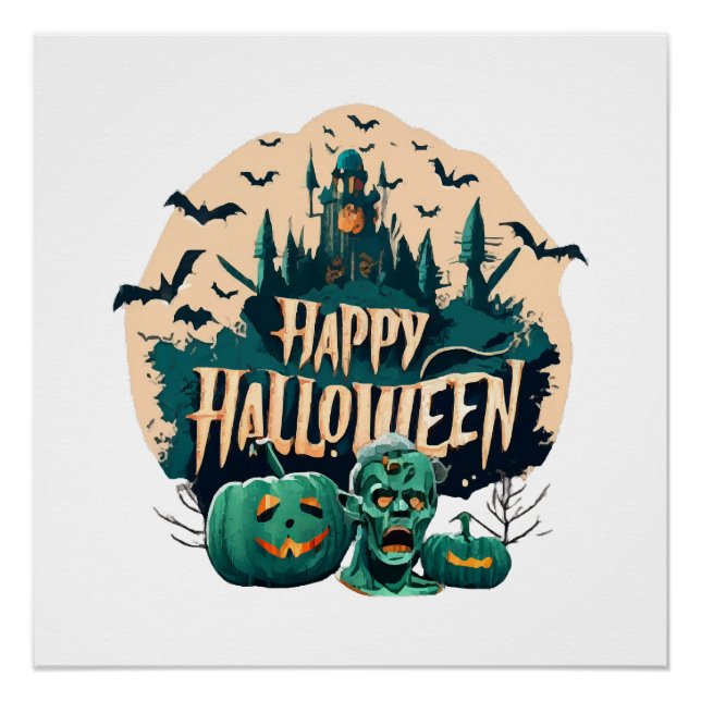 Happy Halloween Poster (Front)